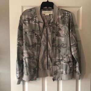 Treasure & Bond camo bomber jacket